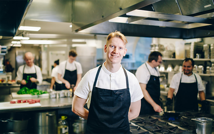 Andreas Tancula Møller, ny køkkenchef på Restaurant Salt