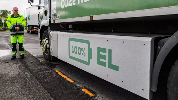 El-lastbil fra Arla