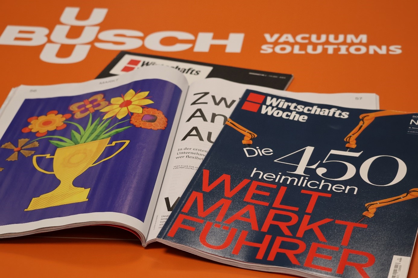 Foto: Busch Vacuum Solutions er endnu engang blevet nævnt som World Market Leader i 2024. Kilde: Busch Vacuum Solutions.