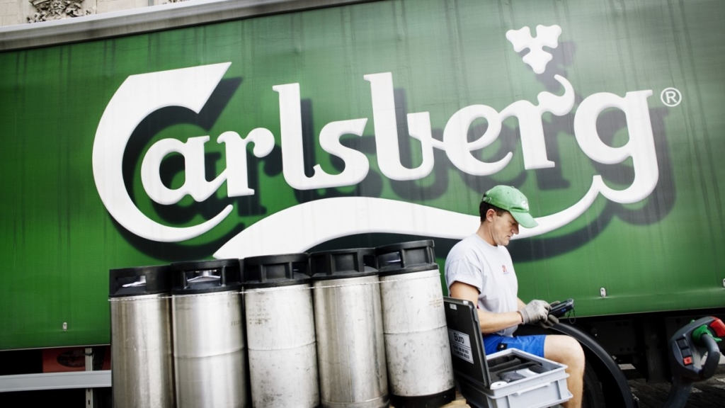 Carlsberg truck