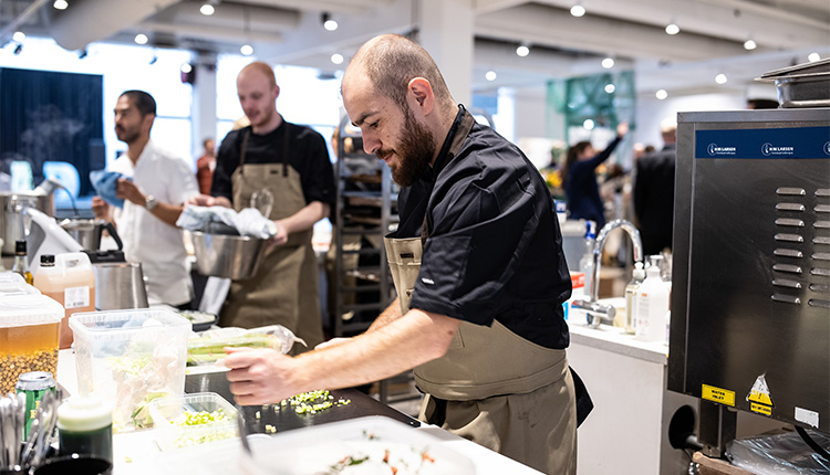 Kok på Casual Dining-messe