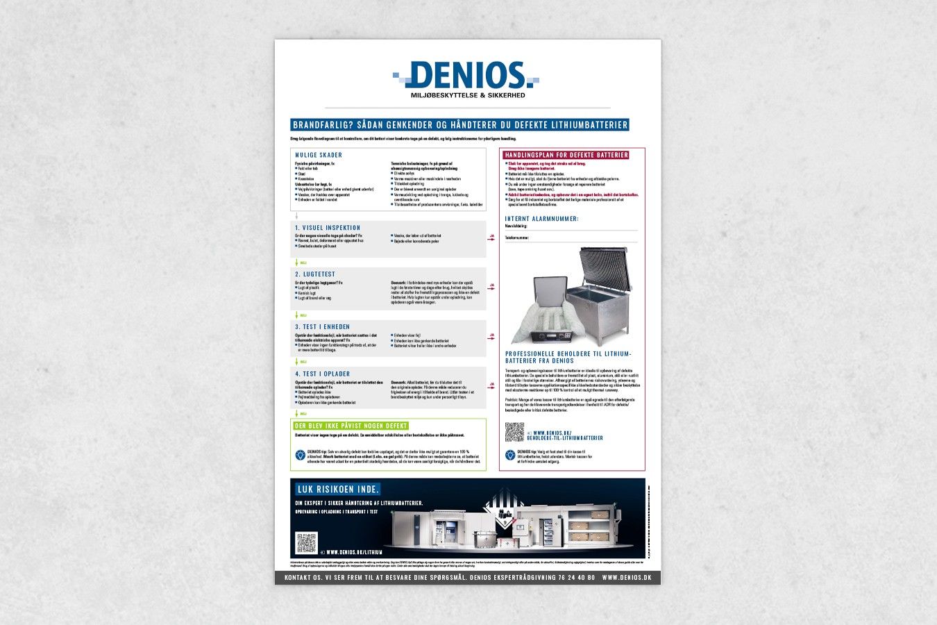 Guide til defekte batterier