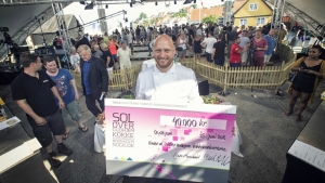 Henrik Jyrk vandt kokkekonkurrencen Sol over Gudhjem i 2016. (Arkivfoto).