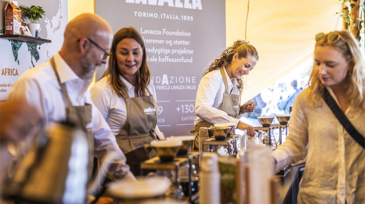 Lavazza til Food Festival
