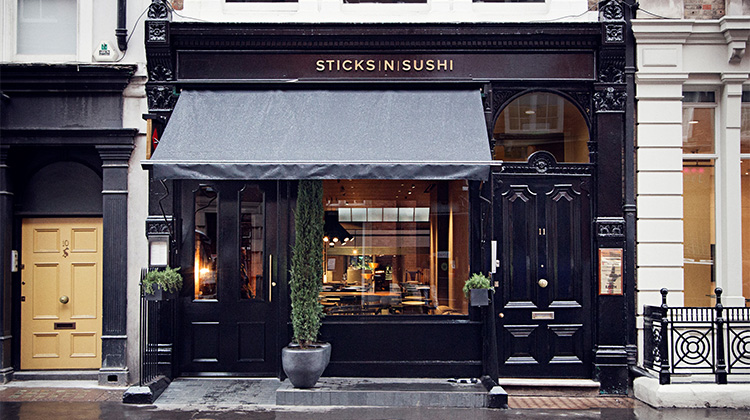 Sticks n Sushi Restaurant i London