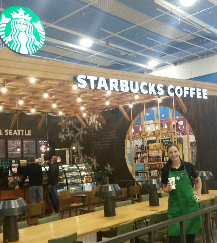 Starbucks bner P Str get I Vejle