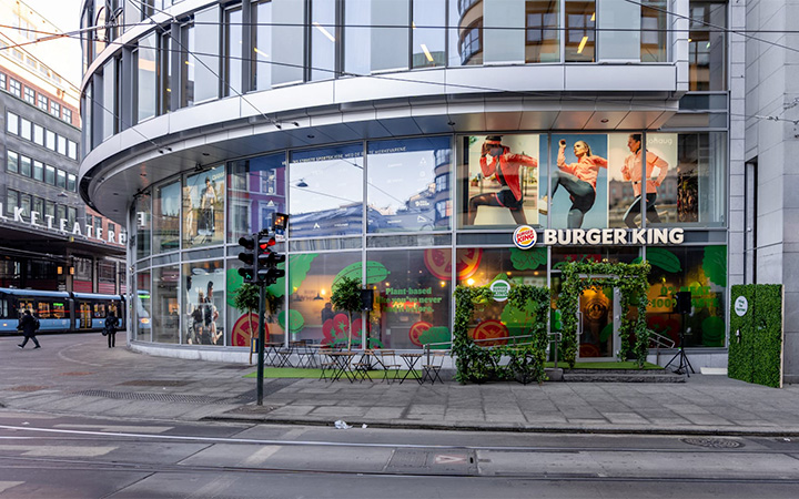 Bruger King på Rådhuspladsen i København