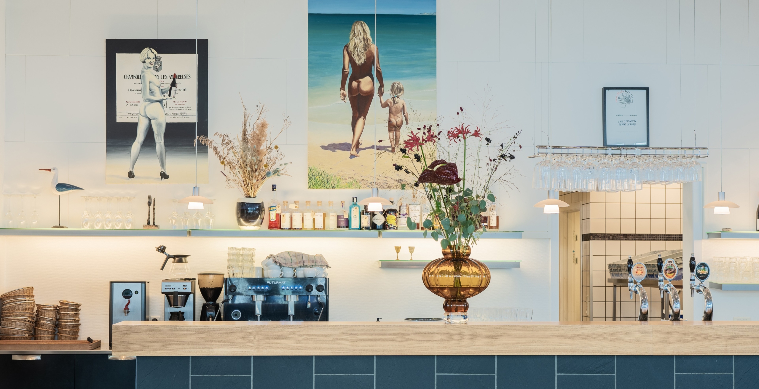 Flot reception hos Café Stranden