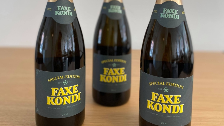 Faxekondi Nu Pa Champagneflaske