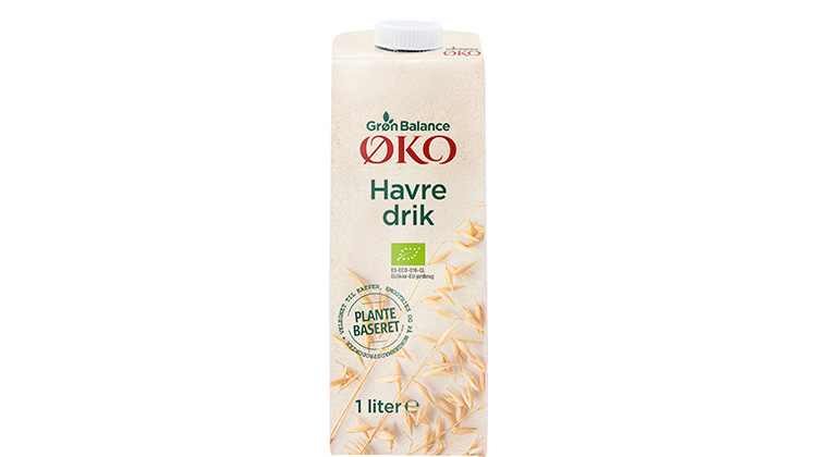 Grøn Balance, økologisk havredrik